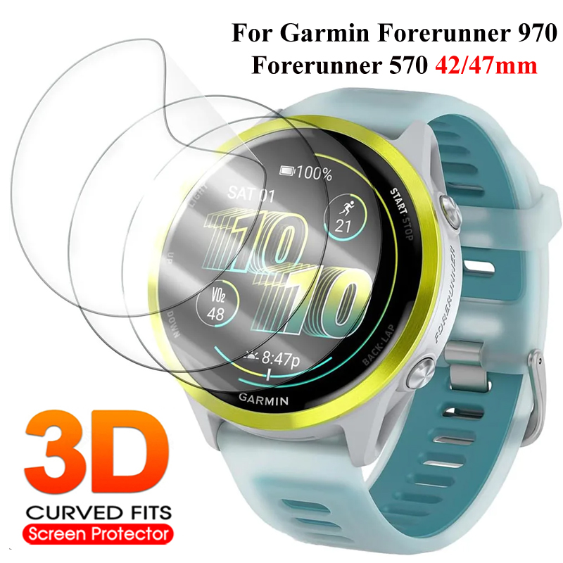 Hydrogel Screen Protector - Screen Protector For Garmin Forerunner 570