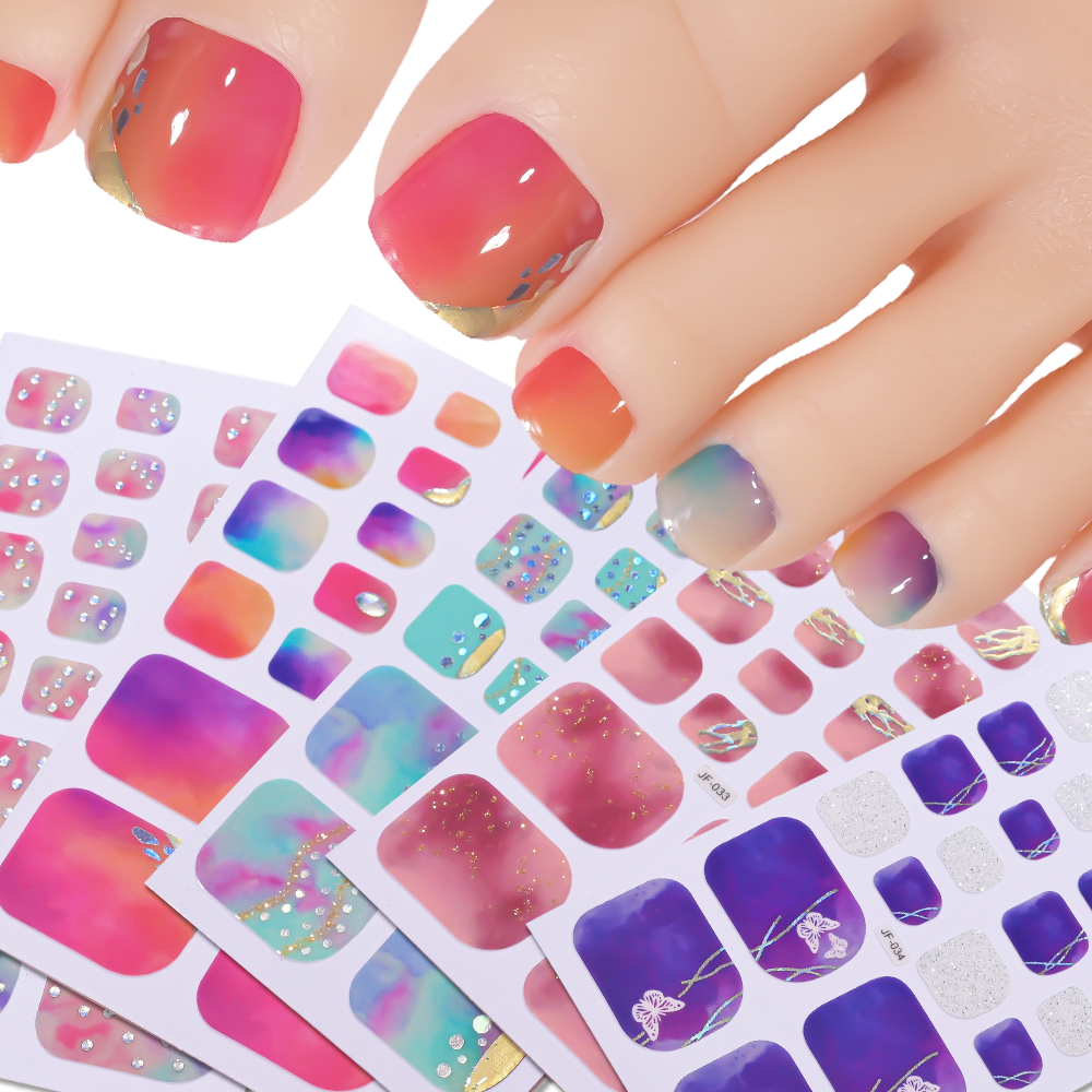 22Tips/Sheet DIY Glitter Toe N - Full Cover Adhesive recensie en prijs