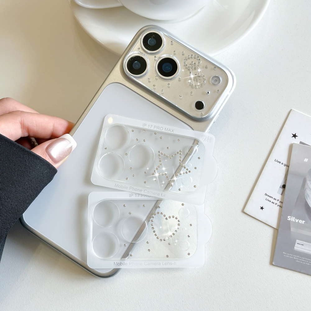 Luxuruy Diamond 3D Heart Glass - Camera Lens Protector recensie en prijs