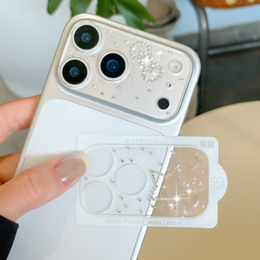 Luxuruy Diamond 3D Heart Glass - Camera Lens Protector recensie en prijs