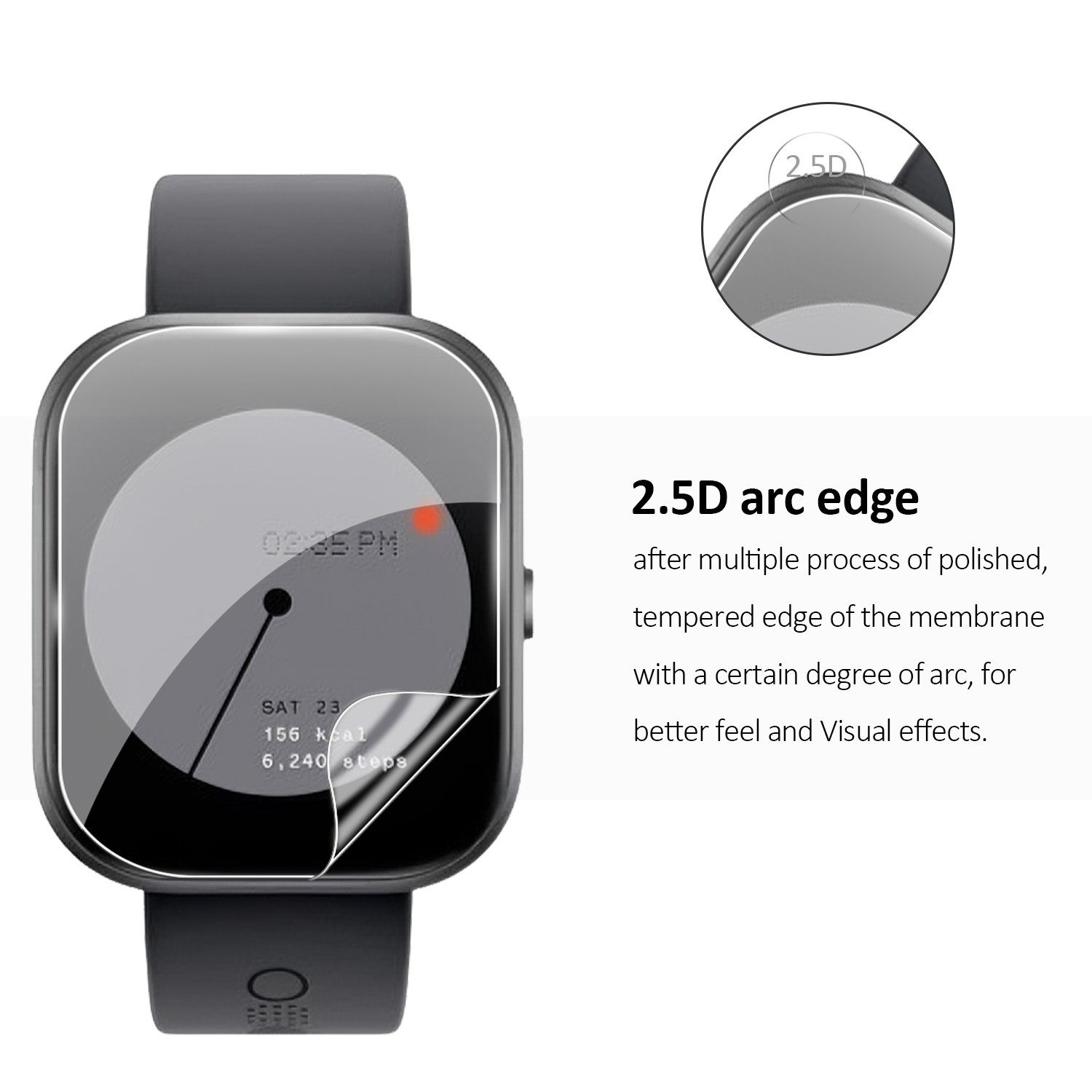 HD Clear TPU Hydraulic Screen  - Smartwatch Screen Film recensie en prijs
