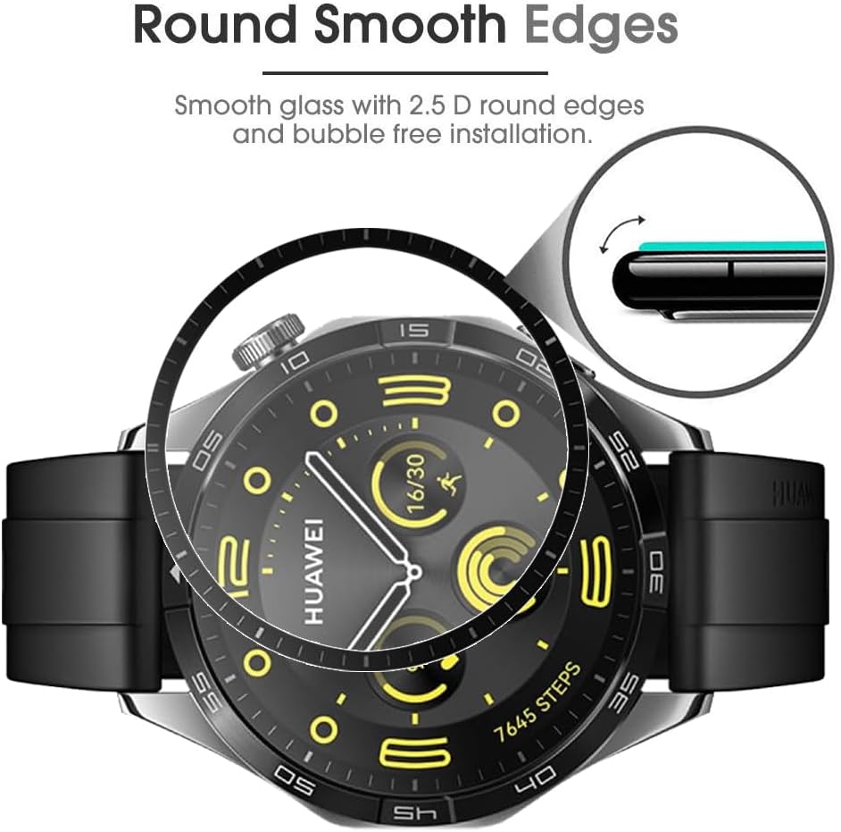 3D Film for Huawei Watch GT5Pr - Curved Edge Screen recensie en prijs