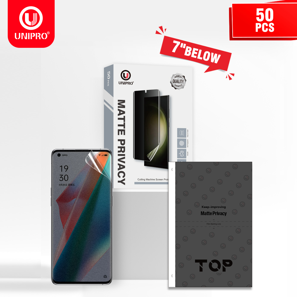 UNIPRO 50Pcs Full Coverage Ant - Flexible Tpu Film recensie en prijs