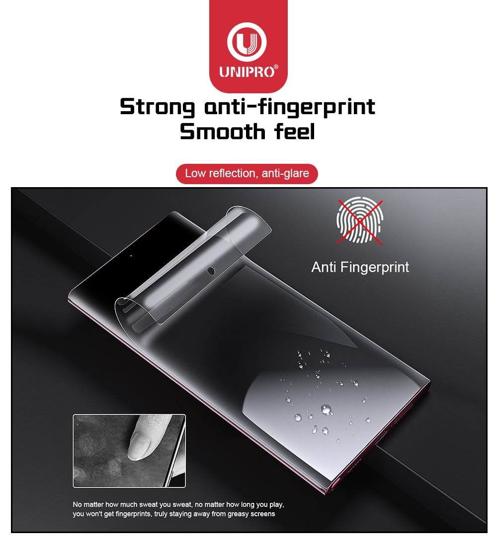 UNIPRO 50Pcs Full Coverage Ant - Flexible Tpu Film recensie en prijs