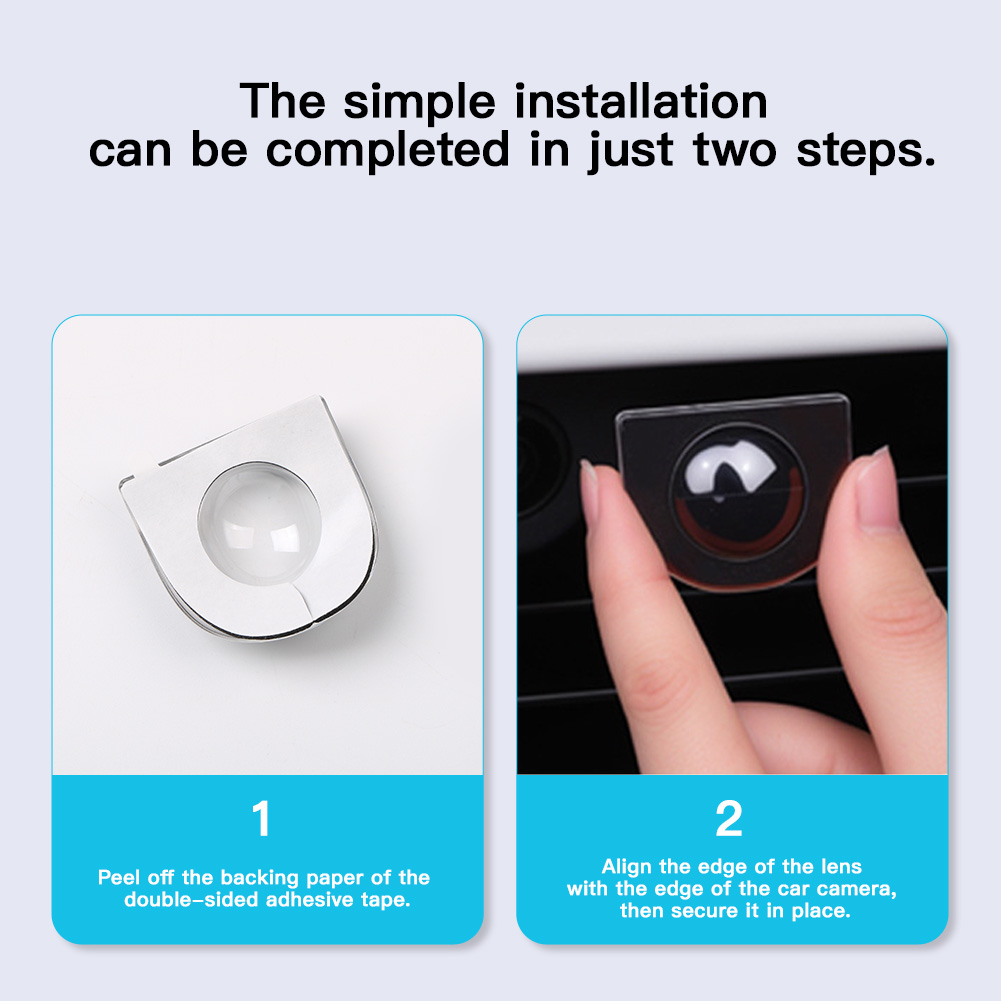 2PCS Car Front Rear Camera Len - Camera Lens Protector recensie en prijs