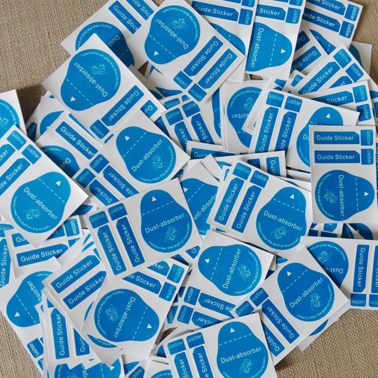 1/20/50/100pcs Blue Dust Remov - Dust Removal Sticker recensie en prijs