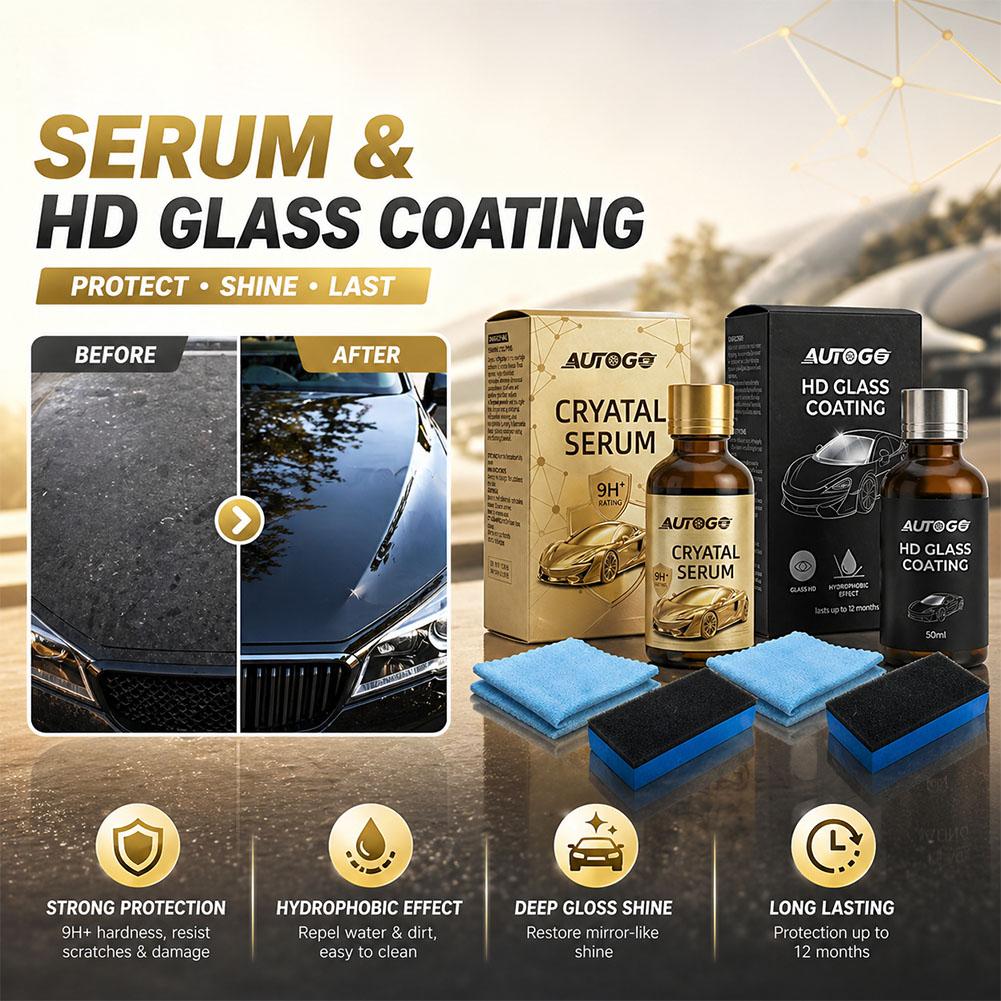 Car Ceramic Coating Kit HD Gla - Glass Protector Auto recensie en prijs