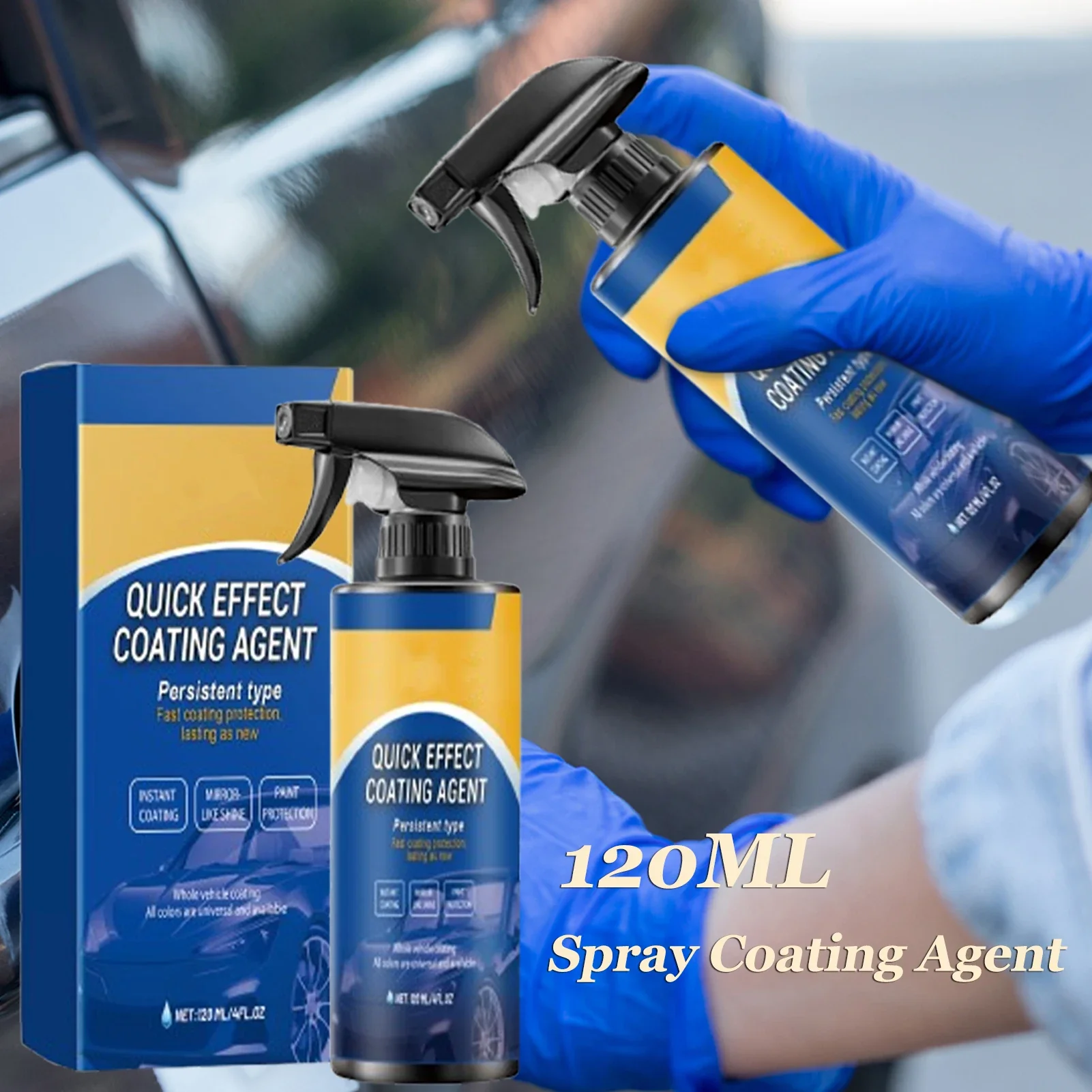 NEW Car Coating Spray Hydropho - Nano Liquid Coating recensie en prijs