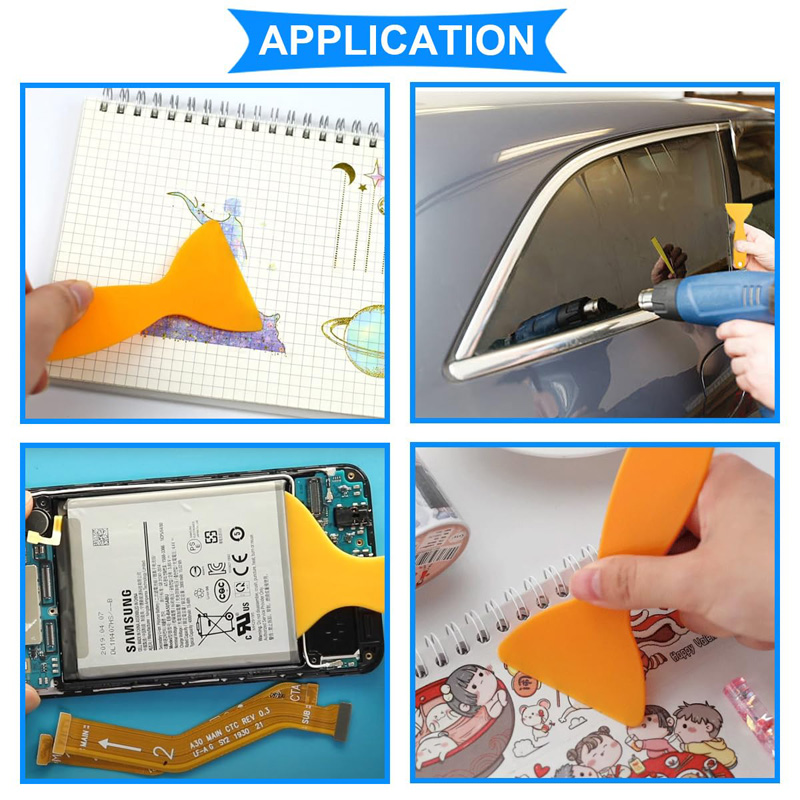 6/12pcs Plastic Scraper Car Au - Air Bubble Remover recensie en prijs