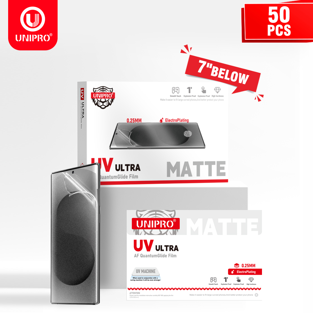 UNIPRO 250um HD MATTE UV Fiber - Screen Protector Cutter recensie en prijs