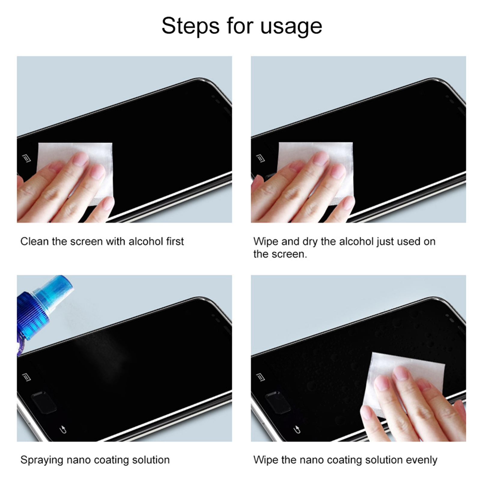 Nano  Screen Protector Fade Fi - Oleophobic Coating Spray recensie en prijs