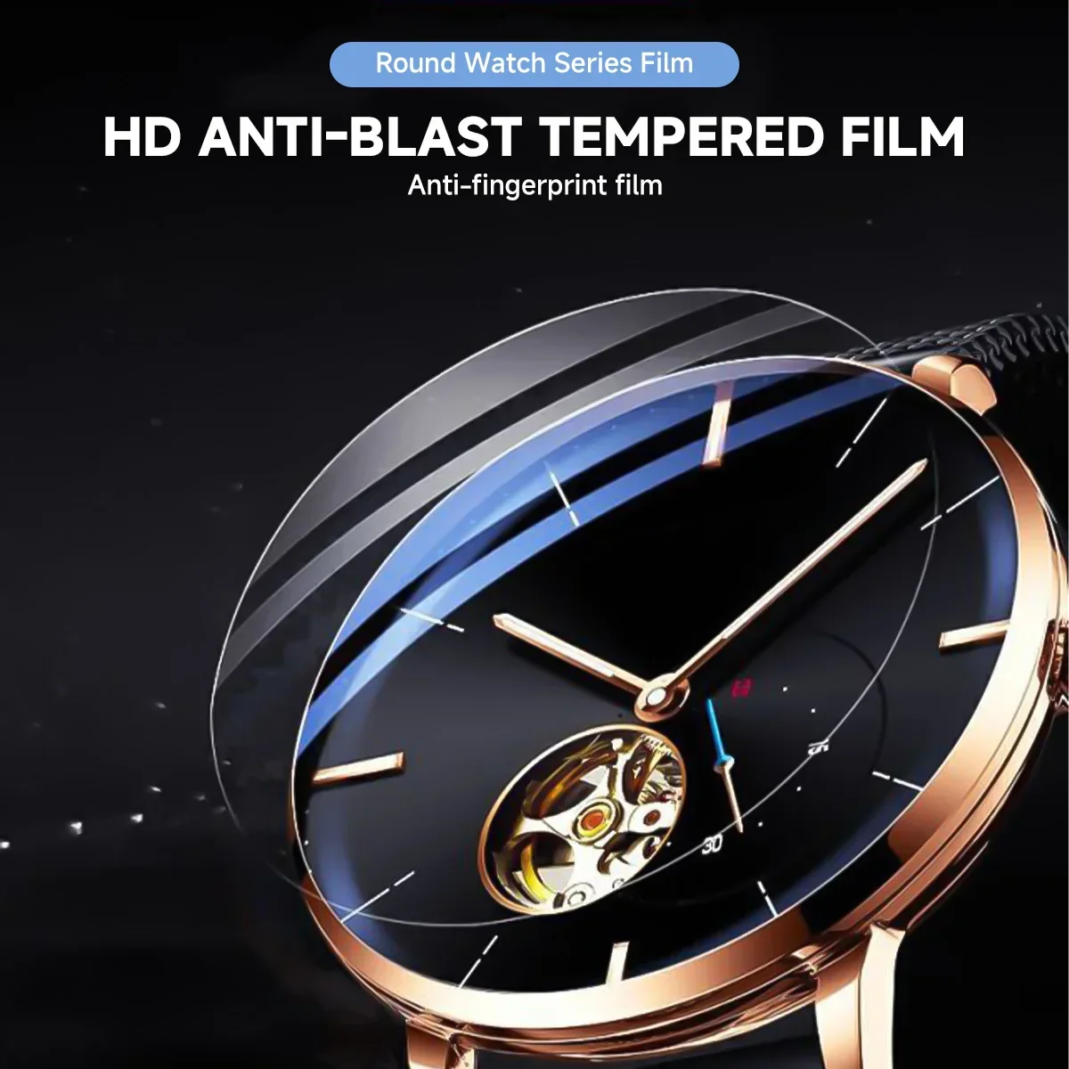26-46mm Universal Tempered Gla - Smartwatch Screen Film recensie en prijs