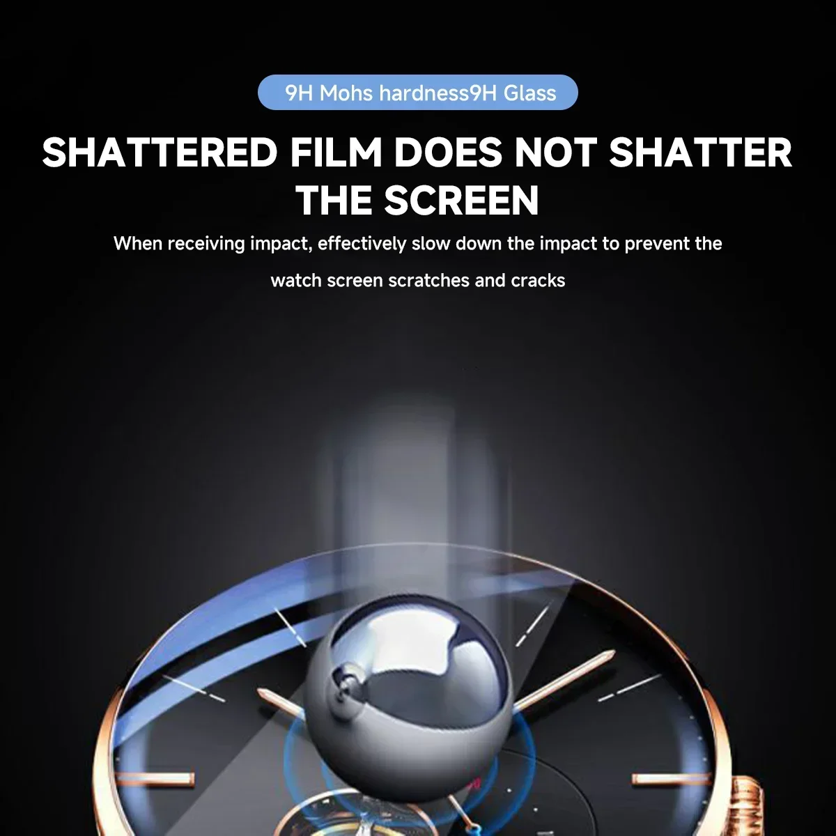 26-46mm Universal Tempered Gla - Smartwatch Screen Film recensie en prijs