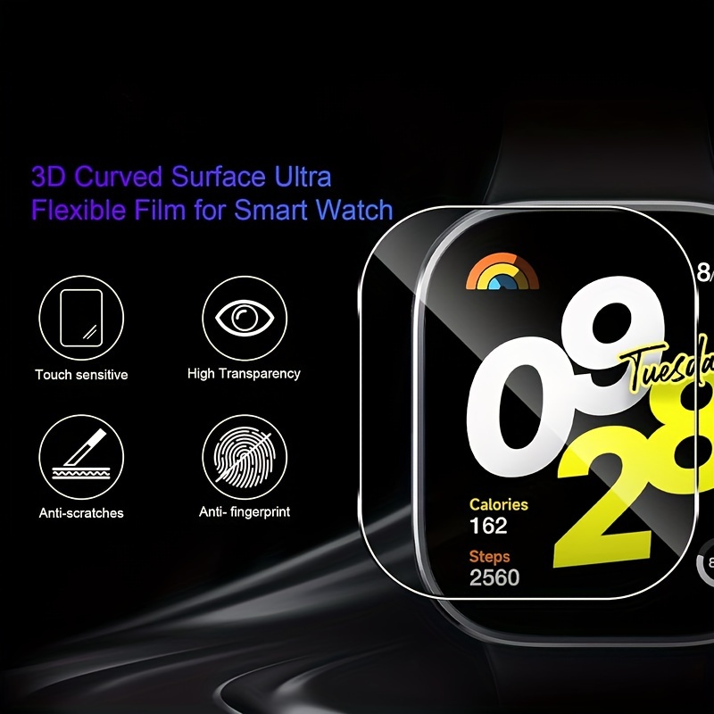 3-5Pcs Premium Tempered Glass  - Smartwatch Screen Film recensie en prijs