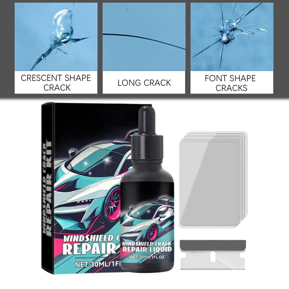 Cracked Glass Scratch Repair K - Liquid Uv Glue Kit recensie en prijs