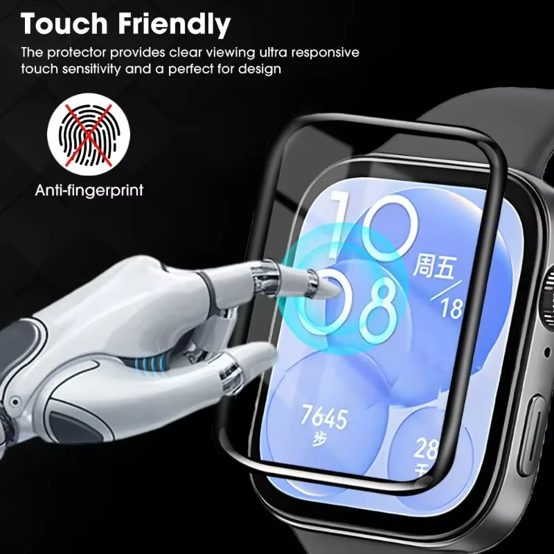 1-5Pcs 9D Curved Film For Huaw - Tempered Glass Screen 9H recensie en prijs