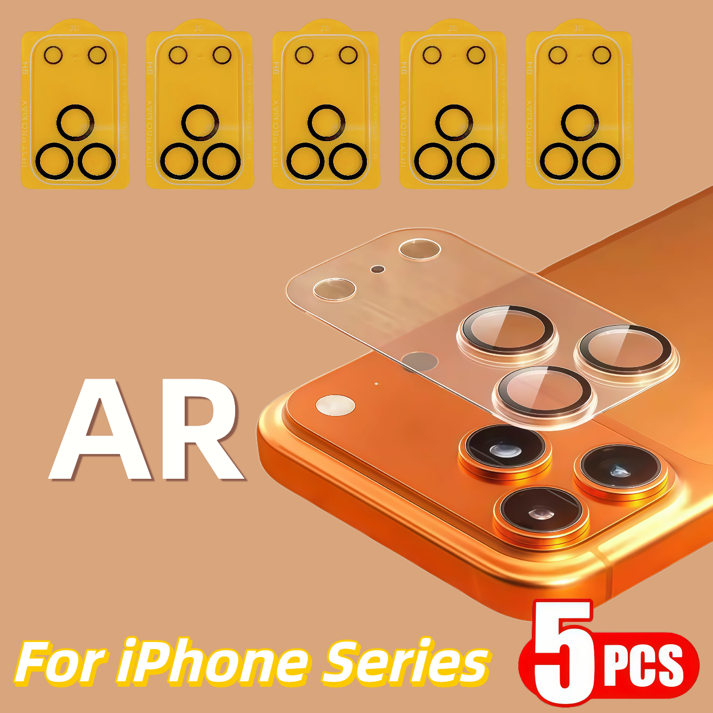 5Pcs For  iPhone 17 Air 16e 16 - Tempered Glass Screen 9H recensie en prijs