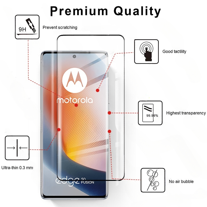 MotorolaEdge50Fusion 5G Case 4 - Curved Edge Screen recensie en prijs