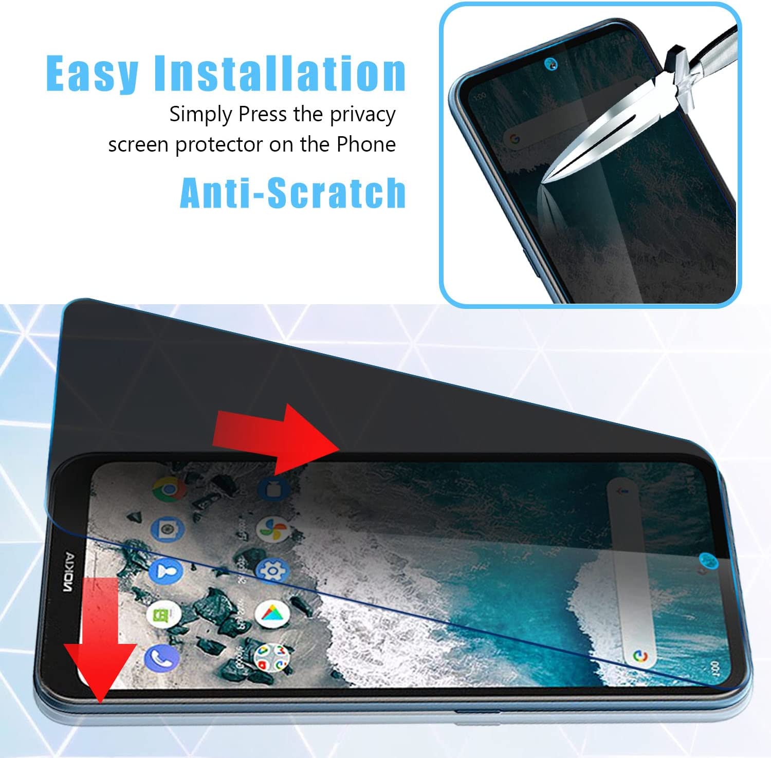 2 PACK Privacy Filter Tempered - Privacy Filter 2Pack recensie en prijs