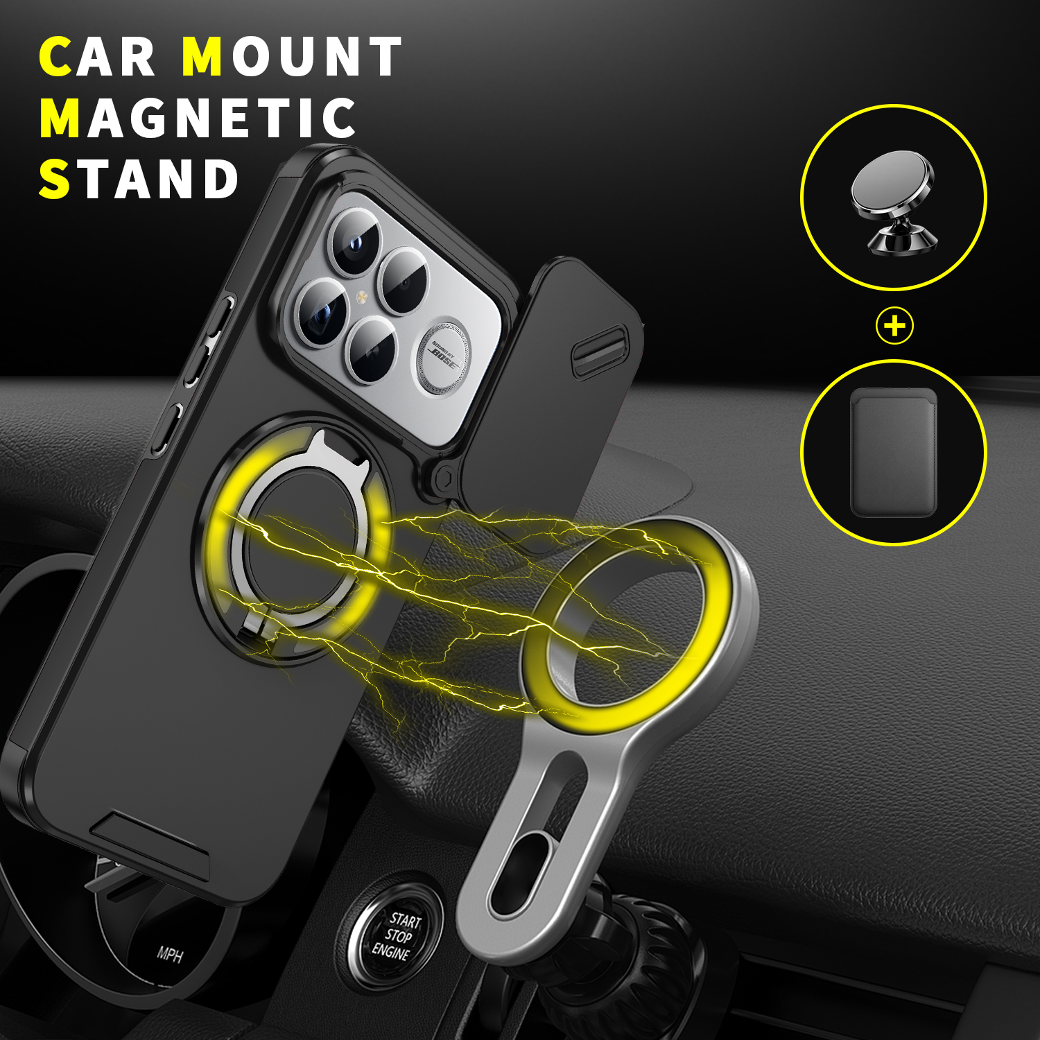 Magnetic Wireless Charging Rin - Camera Lens Protector recensie en prijs