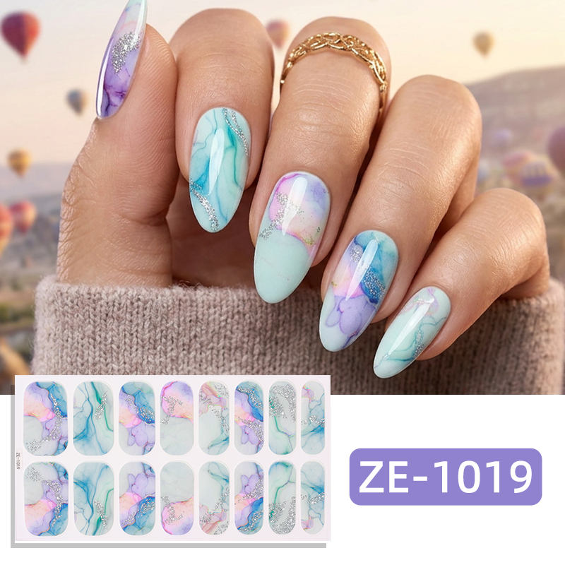 16Tips Glitter Marble Full Cov - Full Cover Adhesive recensie en prijs