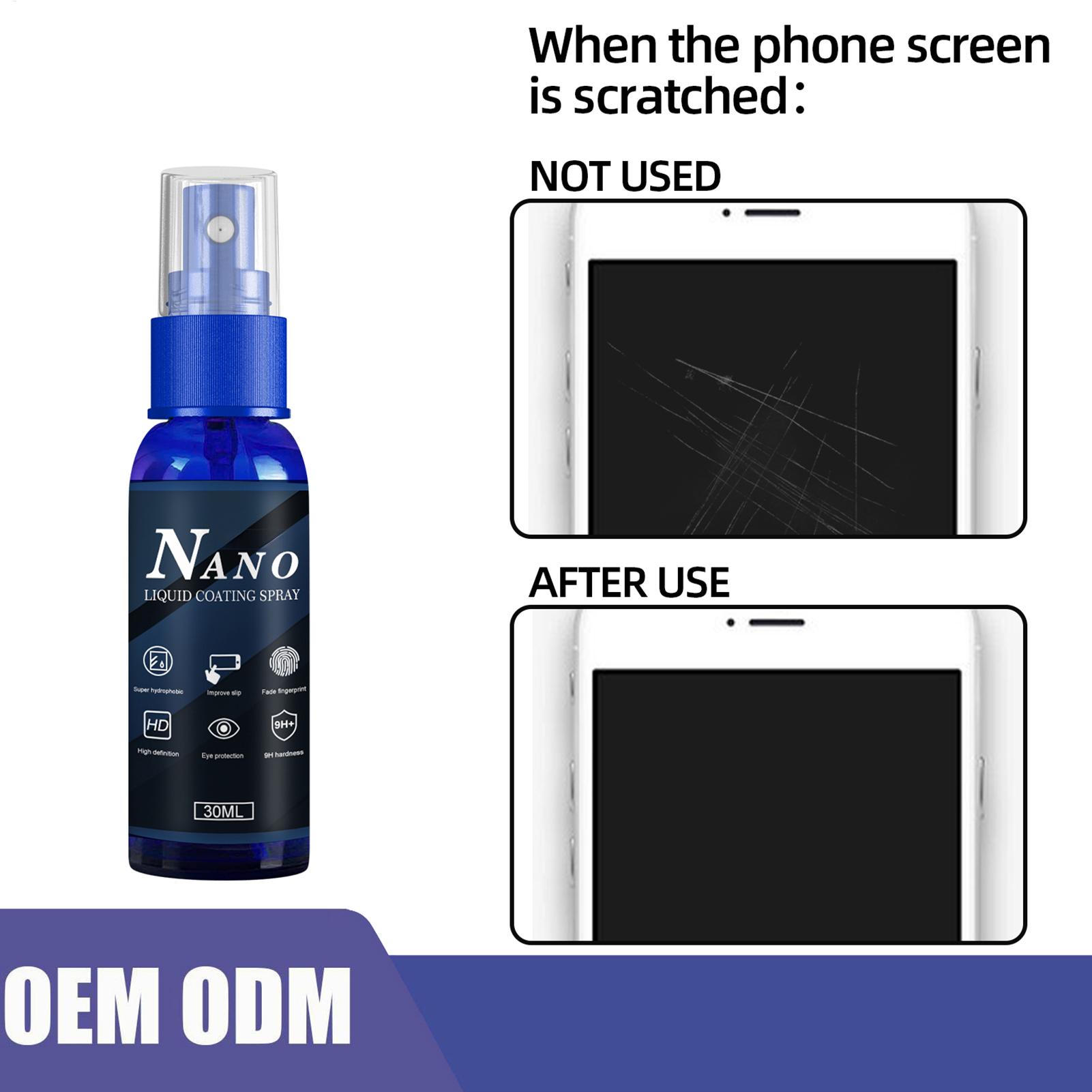 Liquid Screen Protector Spray  - Oleophobic Coating Spray recensie en prijs