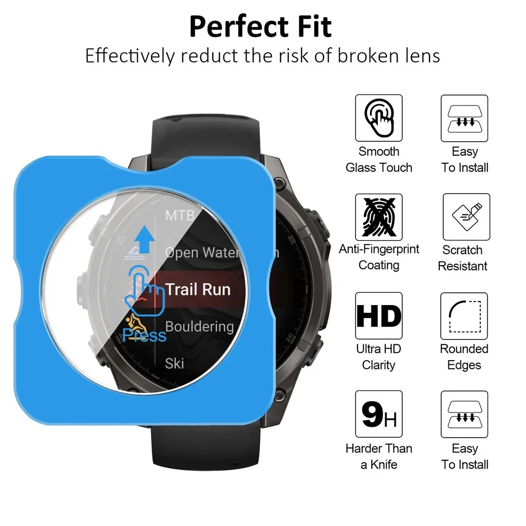 Garmin Fenix 8 Series Screen P - Tempered Glass Screen 9H recensie en prijs