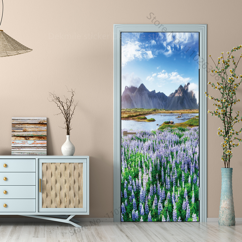 Natural Scenery Beach Waterfal - Full Cover Adhesive recensie en prijs