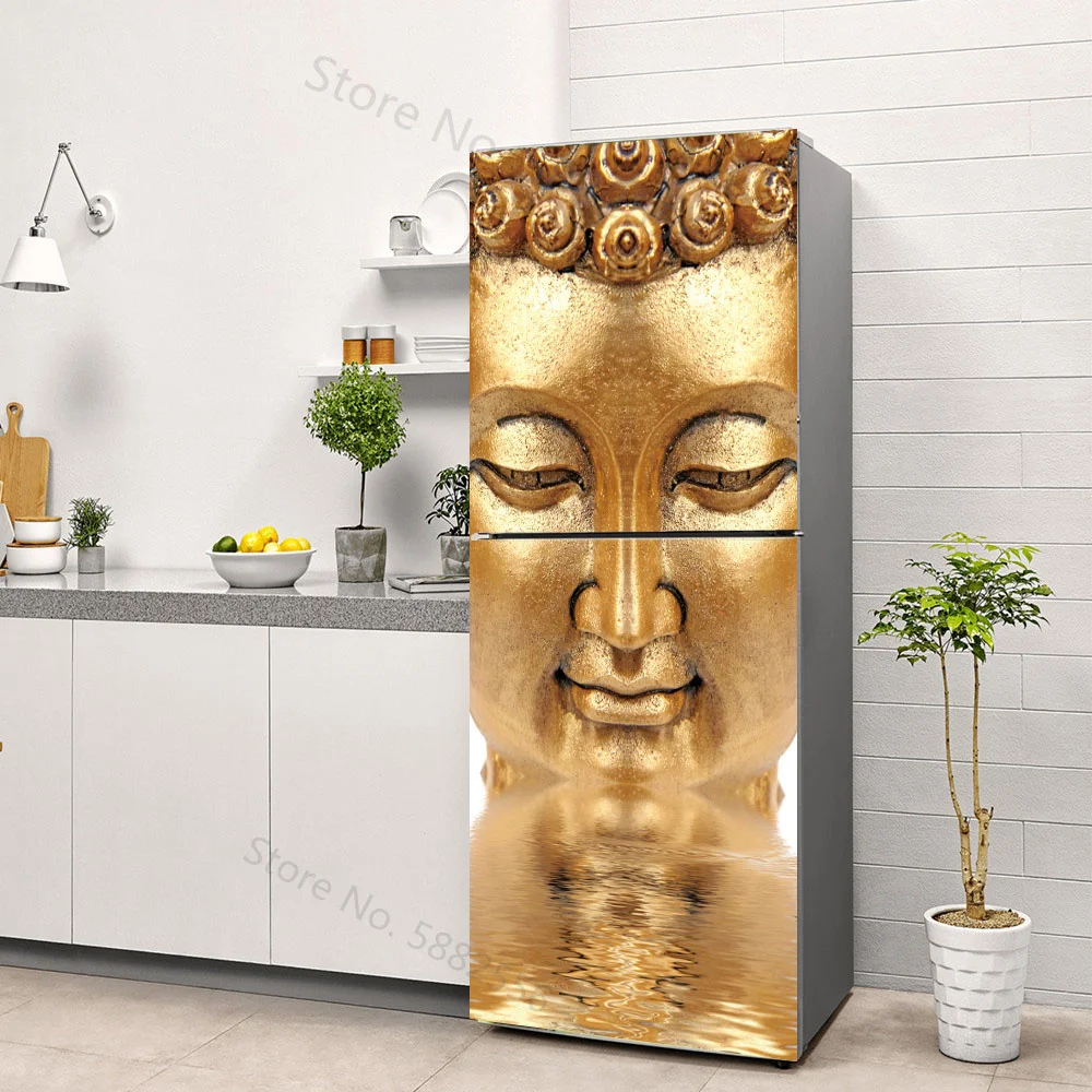 Buddha Art Vinyl Fridge Sticke - Full Cover Adhesive recensie en prijs