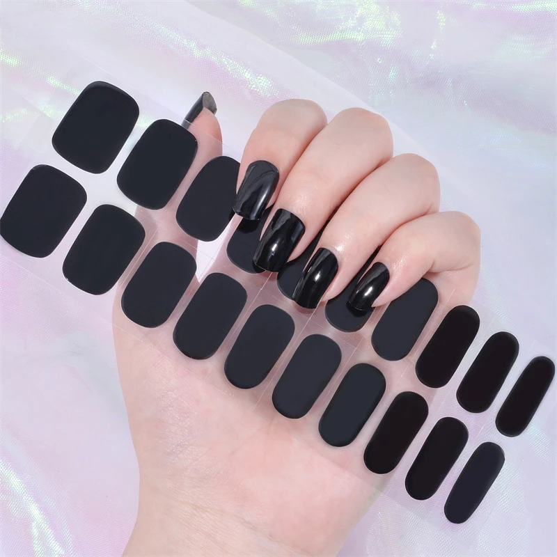 16/18/20Tips Gel Nail Stcikers - Full Cover Adhesive recensie en prijs