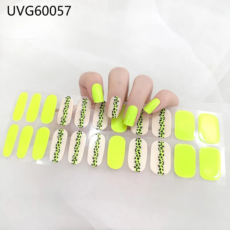 16/18/20Tips Gel Nail Stcikers - Full Cover Adhesive recensie en prijs