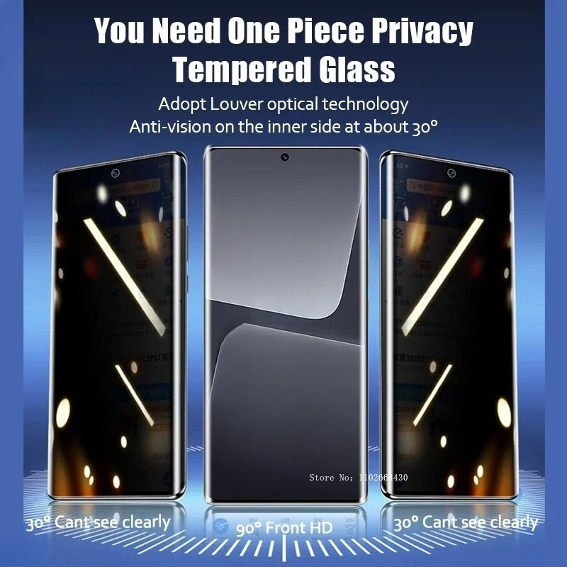 2PCS Privacy Anti Spy Peeping  - Curved Edge Screen recensie en prijs