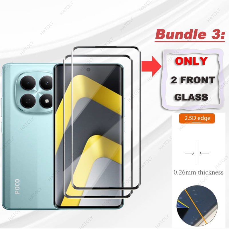 For Xiaomi Poco M8 Glass 3D Ed - Curved Edge Screen recensie en prijs